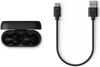 Philips TAQ2000BK Bezdrátová otevřená sluchátka mikrofon